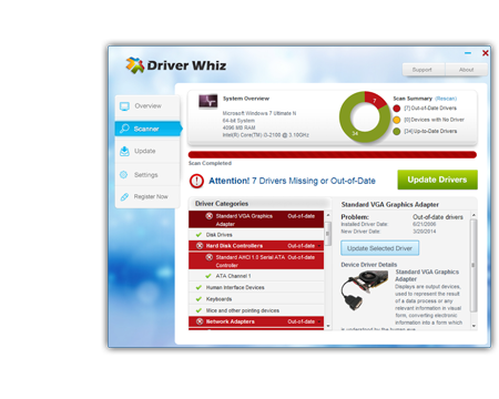 Driver Whiz - Update Computer Drivers (Windows 10, 8, 7, Vista, XP)